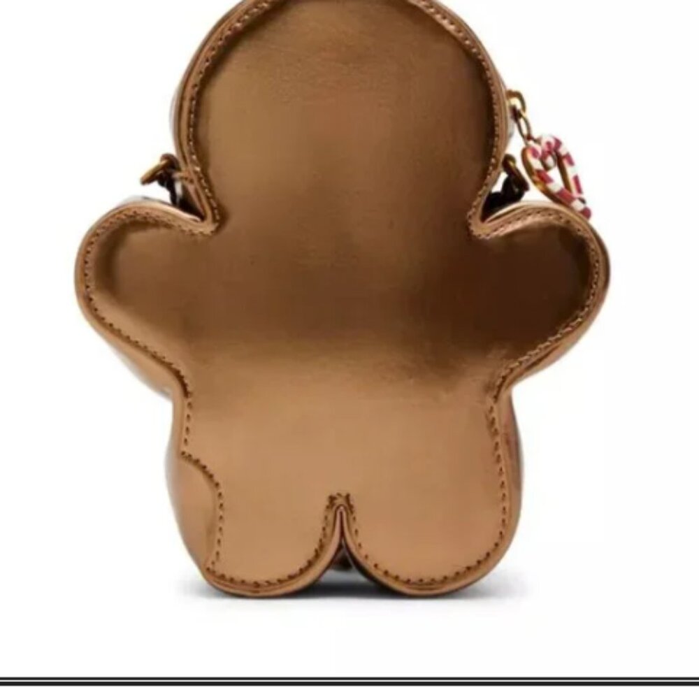 Betsey Johnson Christmas Gingerbread Kitsch Crossbody Purse - Chr - Picture 5 of 5
